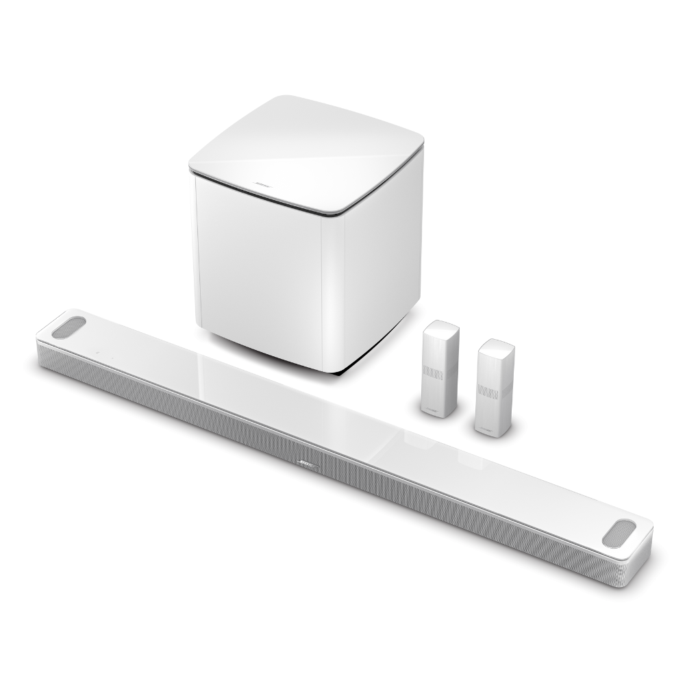 Ultra Premium Bundle – Bose Smart Ultra Soundbar, Subwoofer, and Pair of Surround Speakers Ultra Premium Bundle – Bose Smart Ultra Soundbar, Subwoofer, and Pair of Surround Speakers